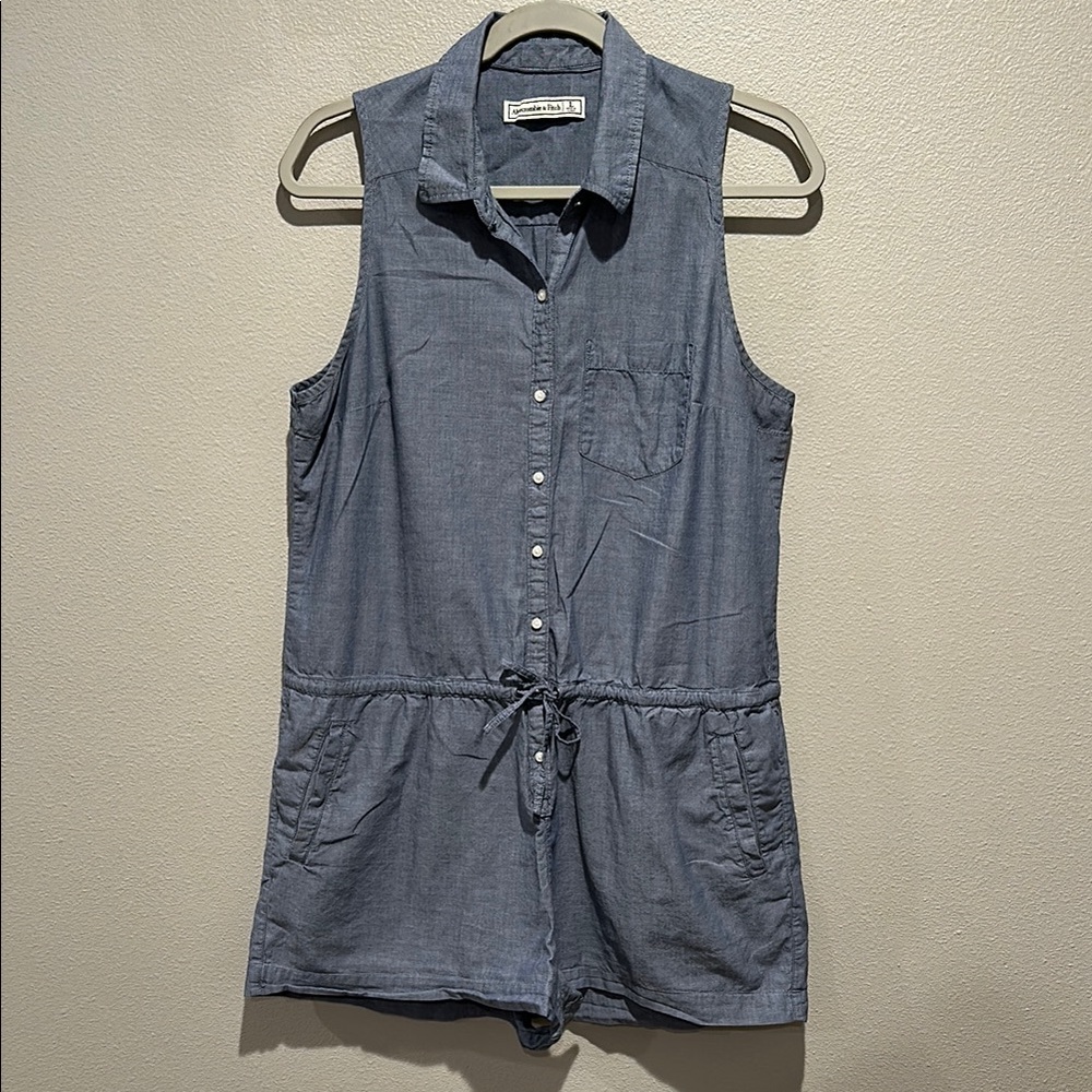 Abercrombie & Fitch Sleeveless Romper Size: L